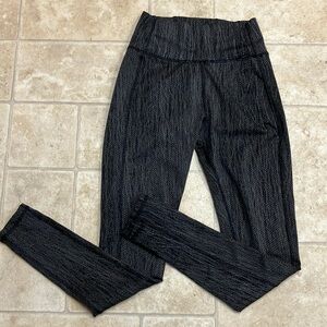 Buffbunny Black Patterned Leggings